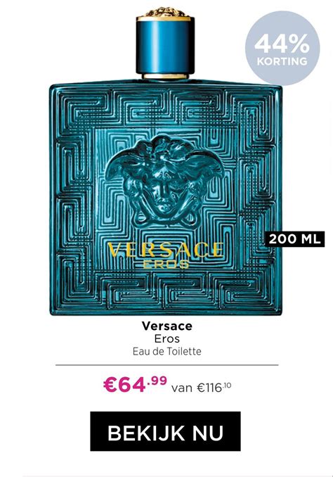 versace eros aanbieding